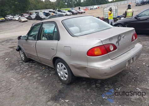 2001 Toyota Corolla Le from USA, damaged, VIN 1NXBR12E61Z493671